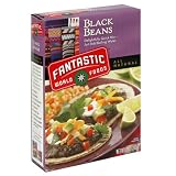 Fantastic Foods Instant Black Beans, 7-Ounces (Pack of 12)