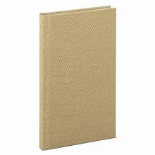 Boorum & Pease Handy Size 7 x 4 3/8 Inch 96-Page Bound Memo Book with Stiff Tan Cover (6559)