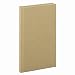 Boorum & Pease Handy Size 7 x 4 3/8 Inch 96-Page Bound Memo Book with Stiff Tan Cover (6559)
