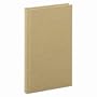 Boorum & Pease Handy Size 7 x 4 3/8 Inch 96-Page Bound Memo Book with Stiff Tan Cover (6559)