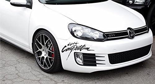 Viout® 11.82*4.7 Inches Car Decal Stickers,Fast & Furious PVC Car DIY Wrap Sheet Roll Film Car Sticker Decal. (The spirit of Competition, Black)