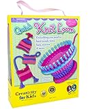 Creativity for Kids Quick Knit Loom - Teaches Beneficial Skills and Creativity - Easy to Use - For Ages 7 and Up