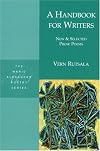 A Handbook for Writers: New & Selected Prose Poems (Marie Alexander Poetry Series)