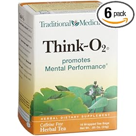 Traditional Medicinals Herbal Teas, 16-Count Wrapped Tea Bags (Pack of 6)