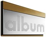 Albumteam A1BLTNSLUS2 Portable Digital Photo Album (Tan/Silver)