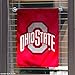 OSU Buckeyes Red Garden Flag and Yard Banner