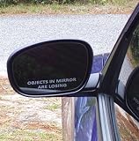Dodge Charger Side View Mirror Decals- OBJECTS IN MIRROR ARE LOSING