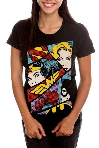  DC Comics Girl Superheroines Girls T-Shirt