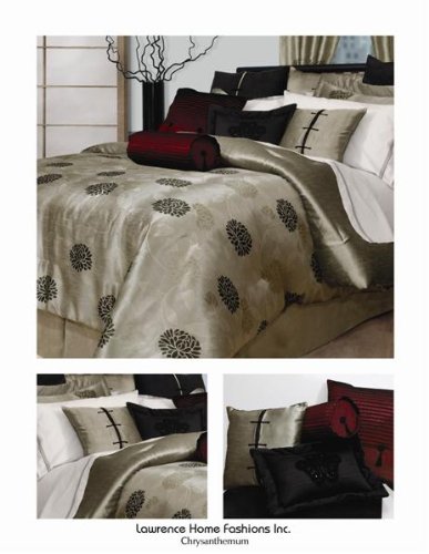 - Chrysanthemum Duvet Cover Set - King - Chrysanthemum Duvet Cover Set - King