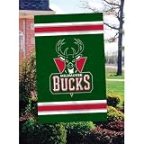 Milwaukee Bucks NBA Applique Banner Flag (44x28")"