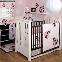 ladybug nursery bedding 