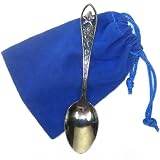 Vintage Souvenir Spoon in Gift Bag - Colorado State Flower