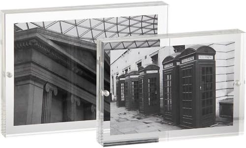 Acrylic Magnetic Block Frames - (5x7")