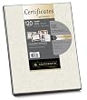Southworth Parchment Paper Certificates with CD, 8.5 x 11 Inches, Ivory Border, 120 per Pack (CDE984)