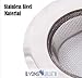 Stainless-Steel Kitchen Sink Strainer - Set of 5 - Large Wide Rim
