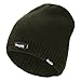 FLOSO® Mens Plain Thinsulate Thermal Knitted Waterproof Winter Hat