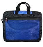 HP 15.6 inch Notebook Laptop ProBook 4520s Black with Blue Nylon Carry Case with Extra Pocket for accessories