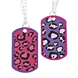 Rock Star Diva Dog Tag Necklaces (1 dz)