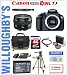Canon EOS Rebel T3 12.2 MP CMOS Digital SLR Body with Canon EF 50mm f/1.4 USM Lens + LEXSpeed 32GB SDHC Class10 Memory Card + Sunpak 9002TM Tripod + Replacement LP-E10 Battery + Canon Deluxe Gadget Bag & Much More! Willoughby's Est. 1898 Bundle