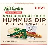 Traditional Hummus Dip + Multigrain Pita Chips (Pack Of 6)