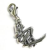 Valentines Gifts Sterling Silver Chinese Character Love Dangle Pendant For European Lobster Clip On Chain Link Charm Bracelets