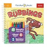Chicken Socks Crayon Rubbings