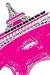 EIFFEL TOWER POSTER PARIS FRENCH POP ART 24x36