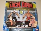 STING & JEFF JARRETT TNA TAG TEAM 3 WRESTLING FIGURE