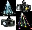 American DJ Pearl LED Wh Sound Active White LED Moonflower Effect Light