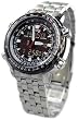 Seiko Men's SNJ017P1 SNJ017 World Time Flight Chronograph Watch