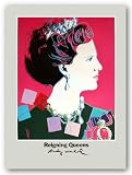 Queen Margrethe II of Denmark by Andy Warhol 24