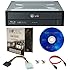 LG WH16NS40 16X Super Multi M-Disc Blu-ray BDXL CD DVD Internal Burner Writer Drive + FREE 1pk Mdisc + Cyberlink Software + Cables & Mounting Screws
