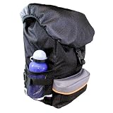 Bicycle Pannier Bag Santana , Reflective strip, 1000 cubic inch with rain cover, by Biria