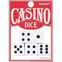 Casino Playing Dice 5/Pkg-