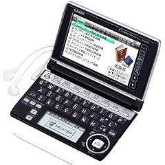 CASIO Ex-word 電子辞書 XD-A4800BK ブラック 高校生学習モデル ツインタッチパネル 音声対応 120コンテンツ 日本文学300作品/世界文学100作品収録 Blanview (ブランビュー)カラー液晶搭載