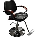 Classic Hydraulic Barber Chair Styling Salon Beauty Wooden Arm