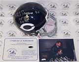 Gale Sayers Autographed/Hand Signed Chicago Bears Mini Helmet with HOF & ROY Inscription