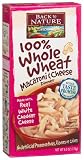 Back To Nature 100% Whole Wheat Macaroni & Cheese Dinner, 6-Ounce Boxes (Pack of 12)