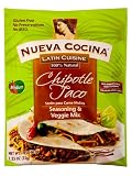 Nueva Cocina Beef Seasoning, Chipotle Taco, 1.25-Ounce Packets (Pack of 12)