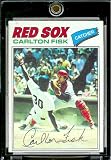 1977 Topps # 640 Carlton Fisk Boston Red Sox Baseball Card