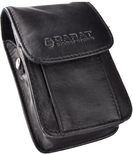 Carat Electronics DCL 3 Leder Kameratasche mit Speicherkartenfach (95 x 60 x 30 mm) schwar Preisvergleich