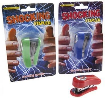 SHOCKING Stapler practical joke by SHOCKING