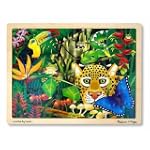 SAVE $8.26 - Melissa & Doug Rainforest Jigsaw 48 pcs Puzzle $6.73