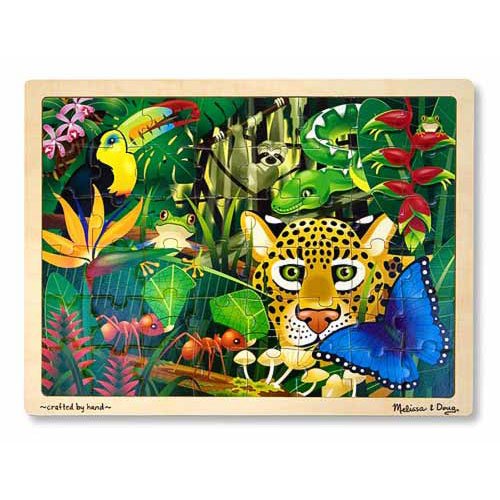 Melissa & Doug Rainforest Jigsaw 48 pcs Puzzle