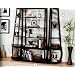 Coaster Unique Design 5-Tier Bookcase Storage Shelf, Espresso Finish