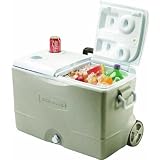 Rubbermaid 2A9200PMTL 50 Quart Wheeled Cooler