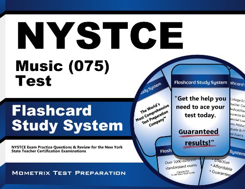 NYSTCE Music (075) Test Flashcard Study System: NYSTCE Exam Practice Questions & Review for the New York State Teacher Certification Examinations (Cards)