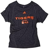 MLB Boys' Detroit Tigers Short Sleeve Heathered, Navy, Small