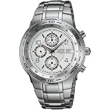 Casio EF-506D-7A Edifice White Dial Chronograph Stainless Steel Mens Watch B001CWYIDK