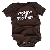 Thrasher Skate N Destroy One Piece, Brown, 3-6 Months